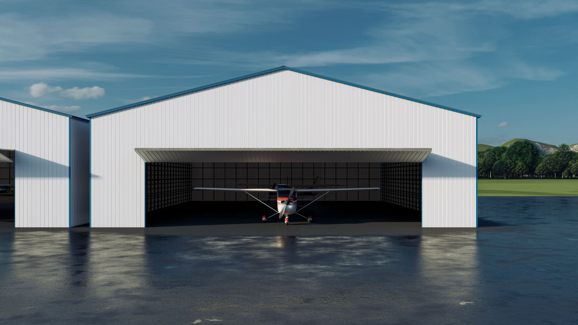 Airplane Hangars — photo 5