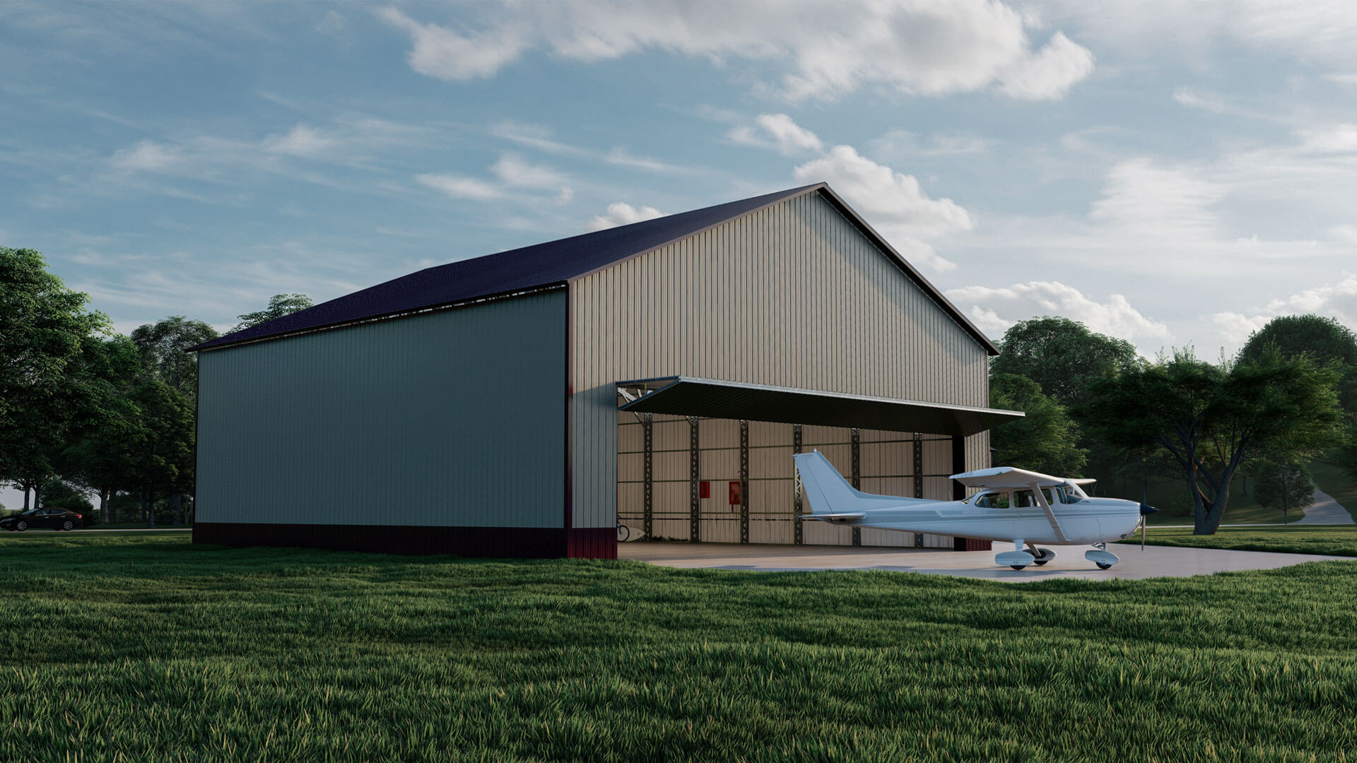 Airplane Hangars — photo 8